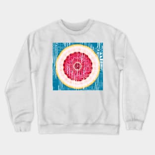 Grapefruit zing - fruit trending summer decor Crewneck Sweatshirt